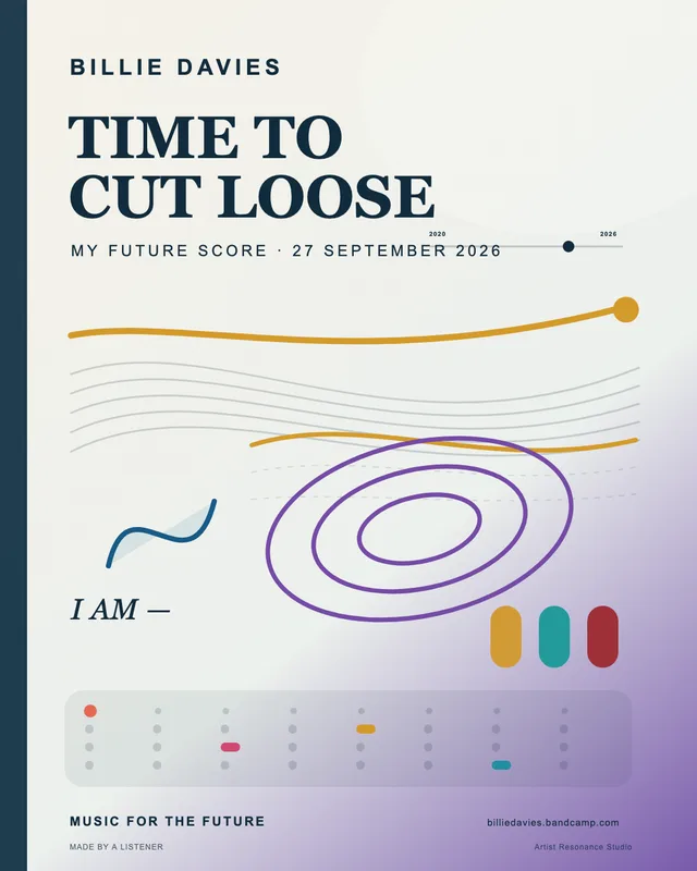 Example Future Score from the Billie Davies experience, preserving the choices made during its interactive journey.